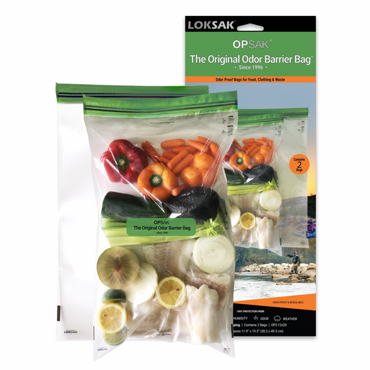 Odor Proof Bag | Bear Barrier Tested | 12x20" 2 Pack | OPSAK