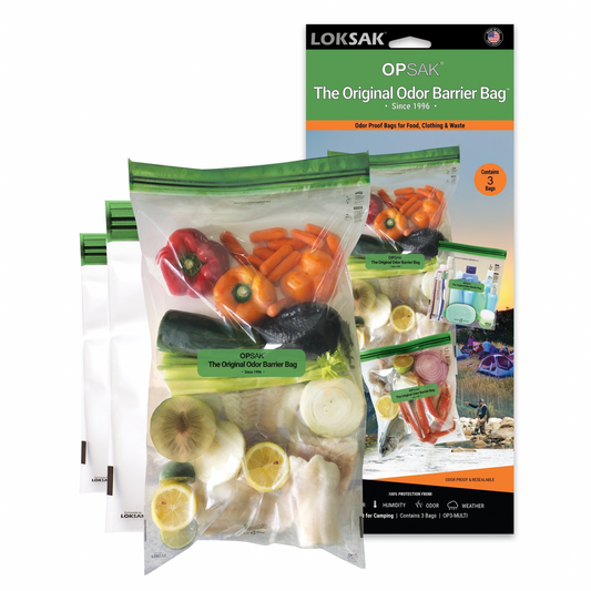 Odor Proof Bag Assorted Set | Bear Barrier Tested | 3 Pack | OPSAK