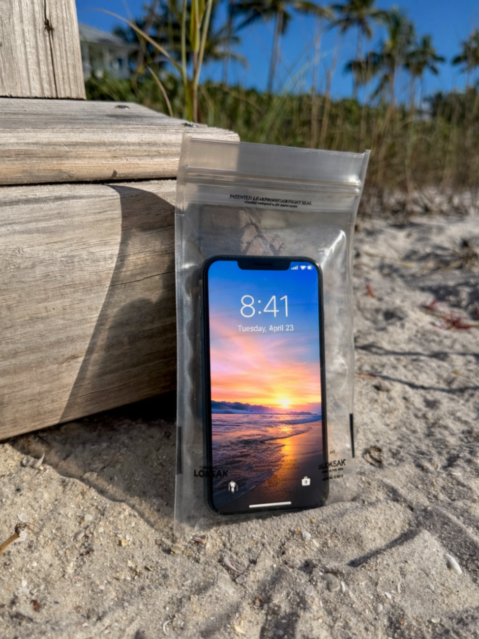 Waterproof Phone Bag | Certified 200ft | 3.9x7.5" 2 Pack | aLOKSAK