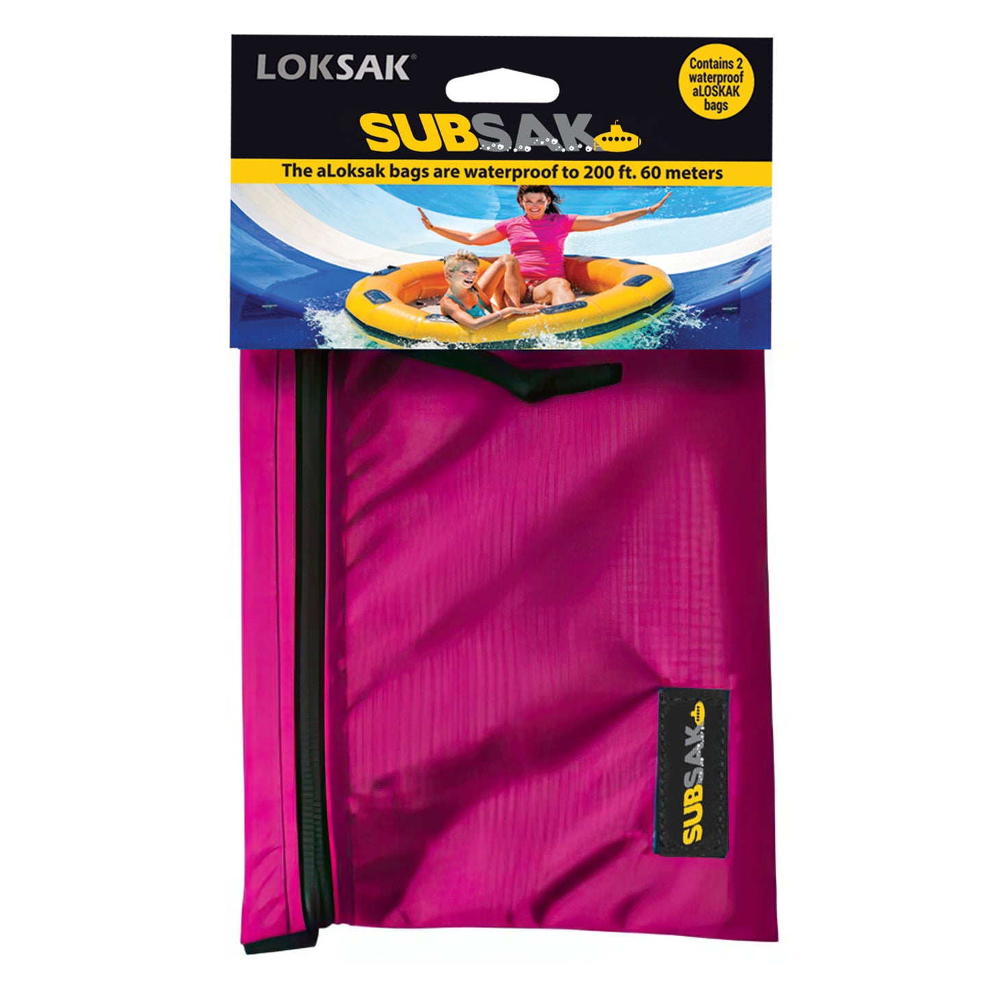 Waterproof Waist Pack with aLOKSAK Bags | SUBSAK LOKSAK