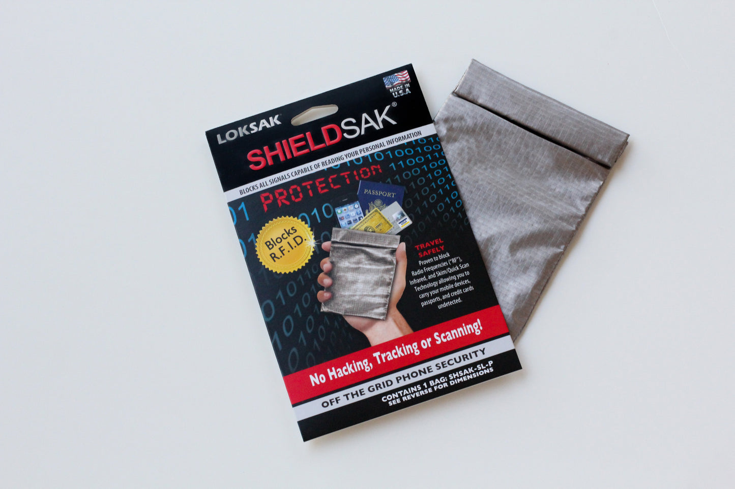 Faraday Bag Phone Signal Blocking Pouch | SHIELDSAK LOKSAK